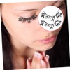 Minkissy 2sets Charming Christmas Paper Lashes False Lashes for Party