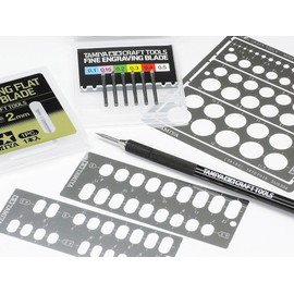 TAMIYA Fine Engraving Blade 0.5mm TAM74138 Knives/Blades