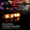 Laugh Cat Creative Romantic Floating Tealight Candle Holder Set of
