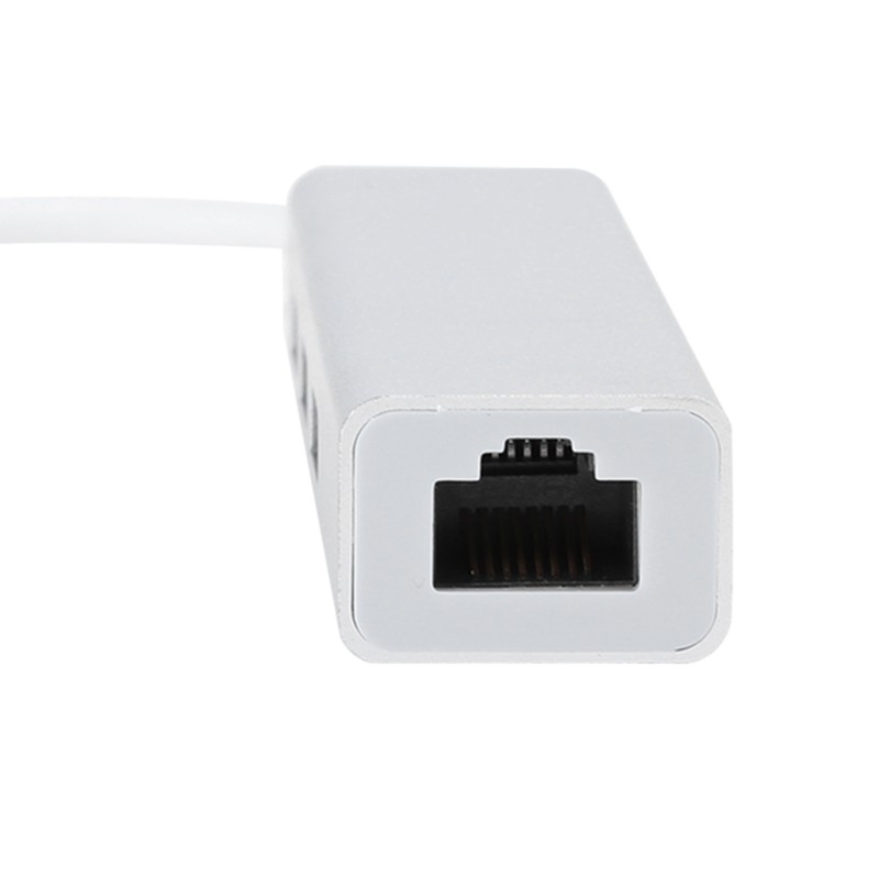 USB 3.0 to Ethernet Adapter with 3 Ports HUB Type