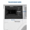 JOYTUTUS Rear Wrangler Side Window Sun Shade Rain Cover Camping