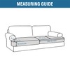 H.VERSAILTEX Stretch 2 Piece T Cushion Sofa Slipcovers Individually Sofa