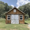 WRISIN 2 Pack Shed Windows 14" W x 21" H