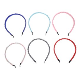 VICASKY 6pcs Wide Headbands Aesthetic Hair Accessories with Elegant Pearl Decorations for Women for All Ages and Hair Types Versatile Styling Occasion