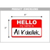 Coolie Junction Hello, My Name is Al Kohollek, Window or