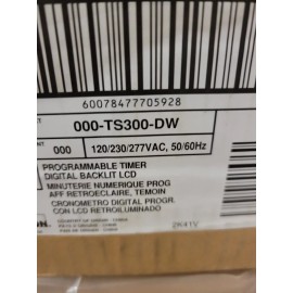 Leviton TS300-DW Programable timer digital back-lit LCD
