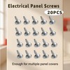 kzfuli 20Pcs Electrical Panel Screws for Square D Load Center