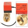 Motorized Ball Valve,Brass DC 12V G1-1/2 inch DN40 2 Way