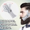 CATOR Beard Shaper Template Shaping Tool, Men's Beard Stencil, Transparent