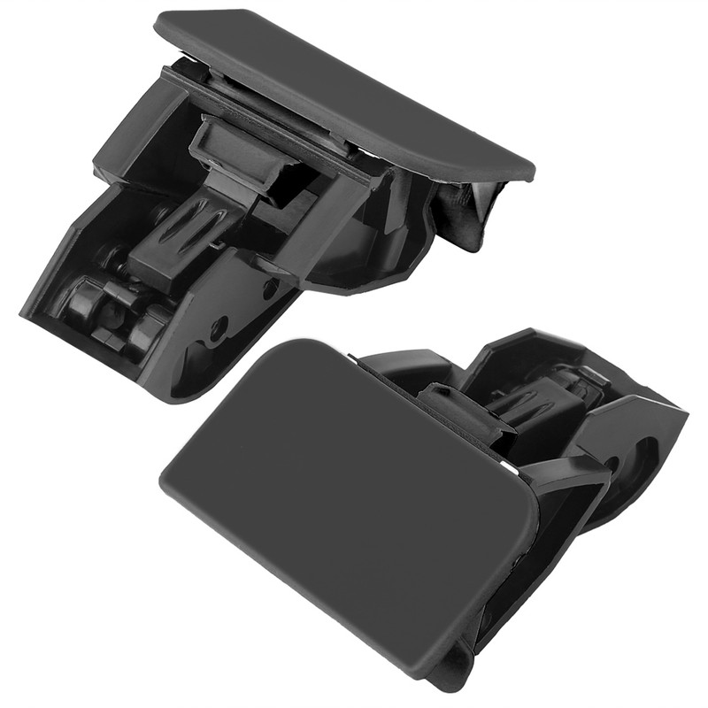 Car Glove Box Lock Latch Lid Handle No Hole Black