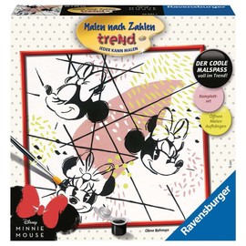 Ravensburger Paint by Numbers 29697 Minnie Style Painting by Numbers for Adults and Children from 12 Years
