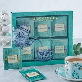 FORTNUM + MASON – Fortnum's Famous Tea Bag Selection (Famous Selection of Fortnum) Tea Bags | 60 tea bags | Gift Set