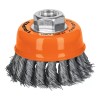 Truper Carda Copa, Alambre Trenzado Fino, 3' Esmeril Truper 14186