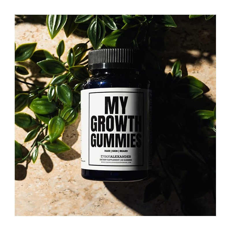 Evan Alexander Grooming My Growth Gummies - 60 Gummies