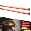 Vooda Motorcycle LED Tail Light Strips,11.8" Double color LEDs Brake