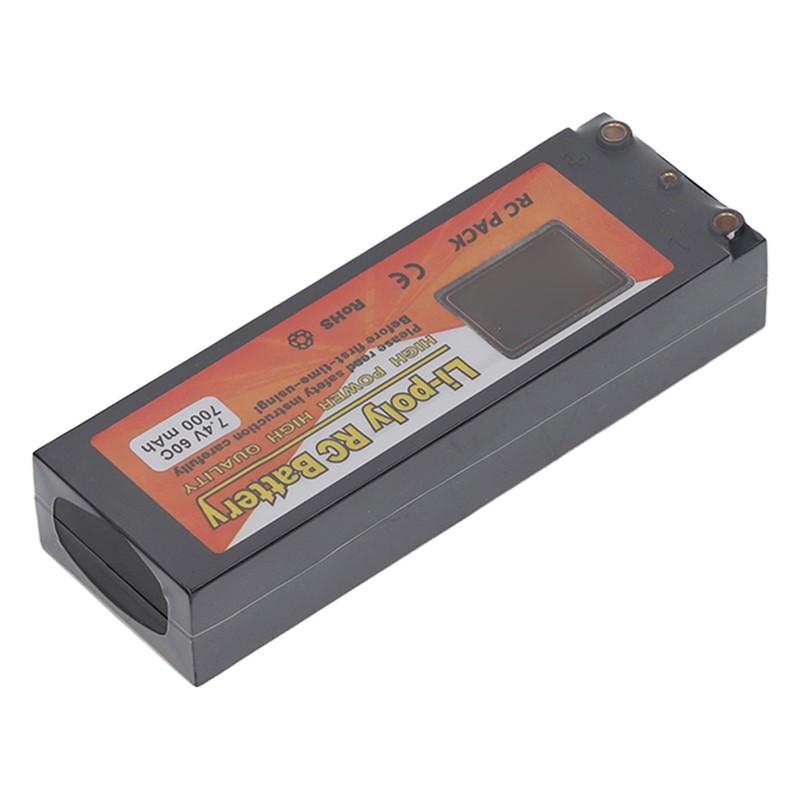 Li Poly RC Battery 2S 60C 7000mAh 7.4V Li Poly