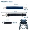 Adjustable Wheelchair Footrest Strap with Buckles – Universal Foot Sling