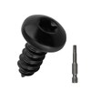 #14 x 3/4" Black Torx Pan Head Sheet Metal Screws