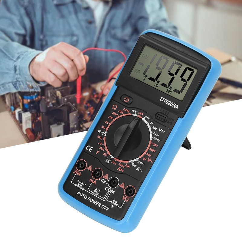 Smart Digital Multimeter LCD Display Multifunctional Circuit Detection Meter for