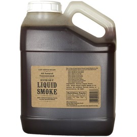 Lazy Kettle All-Natural Liquid Smoke, Hickory Smoke Great for Cooking 128 oz