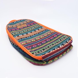 NatSumeBasics Travel Camping Cooking Utensils Organizer Bag Orange Portable Storage Pouch for BBQ Camp Cookware Kitchen Accessories Kit Bag (Only 1 Orange Bag)