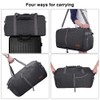 Canway 65L Travel Duffel Bag, Foldable Weekender Bag with Shoes