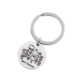 XLCTT Christmas Birthday Gifts For Teacher Thank You Appreciation Gifts Teacher Keychains Gifts For Teacher's Day, Teacher, Medium