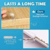 HURRISE Tira Protectora De Bordes Transparentes, Cinta Protectora De Borde,