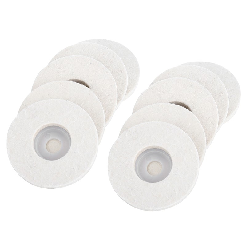 10pcs Angle Grinder Polishing Discs Wool Buffing Grinding Wheel Pads