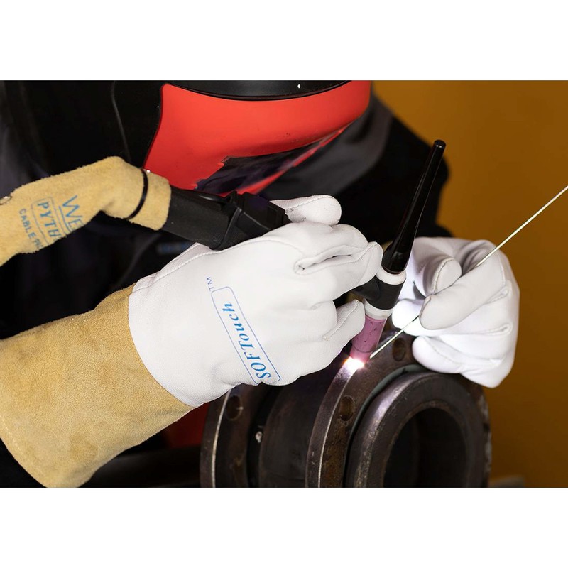 [Weldas] Women's Size SOFTouch™ Top Grain Goatskin Precision Welding Gloves