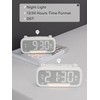 Alarm Clock with Bluetooth Speaker, FM Radio, Alarm Clock for
