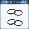 INFINAUTO Hub Centric Rings,72.6mm ID 74.1mm OD Car Wheel Hubrings