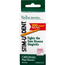 Stim-u-dent Removedores De Placa, Paquete Económico, Menta,