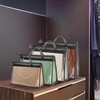 Bgtecho 12 Pack Handbag Storage,Storage Organizer with Zipper & Handle,Dust