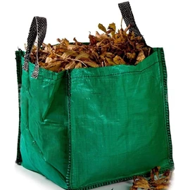 GroundMaster 90L Garden Waste Bags - Heavy Duty Large Refuse Sacks with Handles (1)