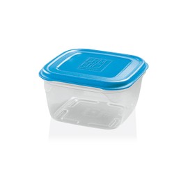 GIO'STYLE Contenitore Ermetico per Alimenti - 3L - Made in Italy - Quadrato - Adatto a Frigorifero, Freezer, Microonde - Linea Ermetici