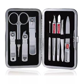 Royal Juego De Cortaúñas Royal Fabricado En Corea, 9 Piezas, Metal