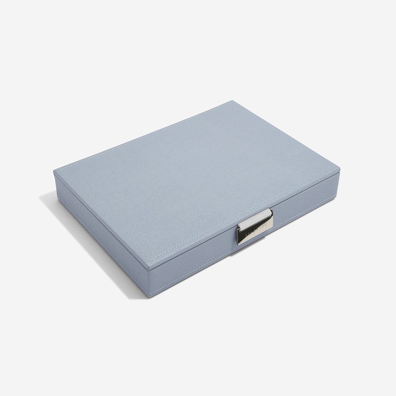 Stackers Dusky Blue Classic Medium Jewellery Box Lid