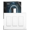 MOES Zigbee 3 Way Light Switch, 3 Gang Smart Wall