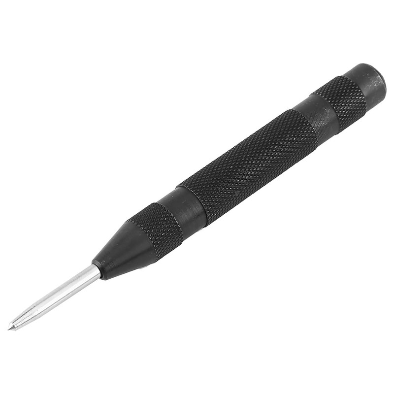 Automatic Center Punch, High Speed Steel Tip, No Hammer Needed