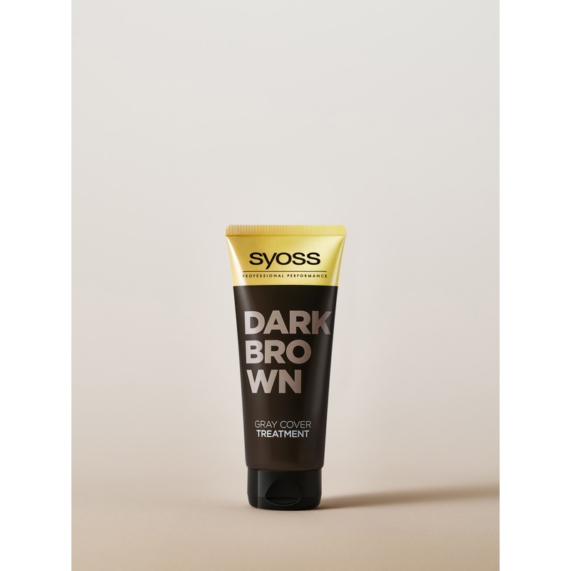 Syoss Gray Coverage Treatment, Dark Brown, 1 Piece