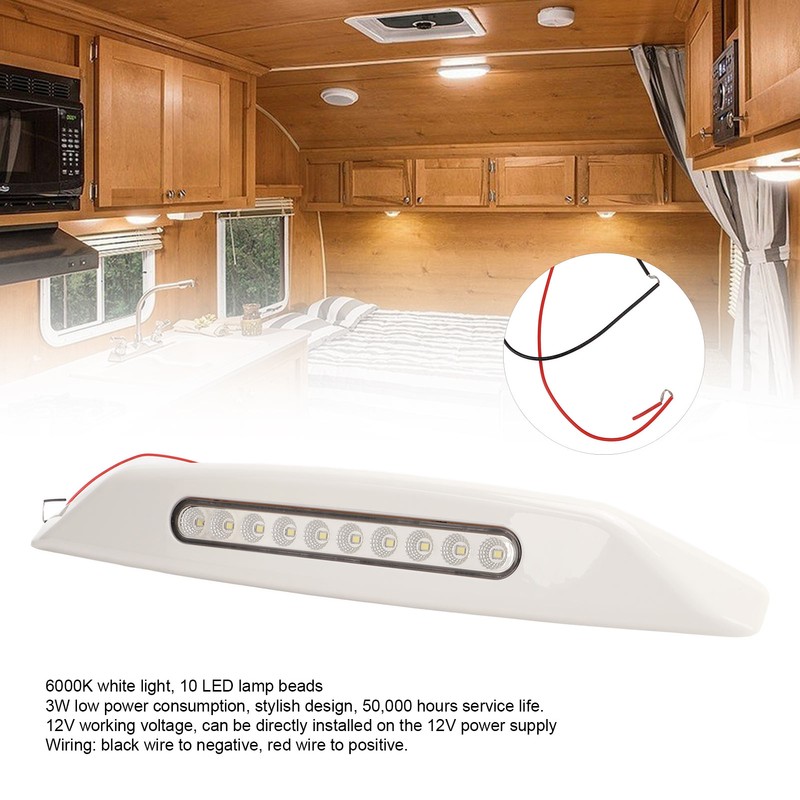 RV LED Porch Awning Light RV Exterior Interior Strip Lamp