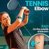NativoDex Tennis Elbow Support Strap for Men & Women, Adjustable