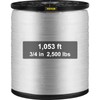 VEVOR 2500Lbs Polyester Pull Tape, 1053' x 3/4" Flat Tape