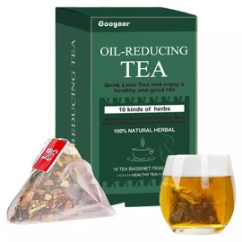 Unbranded Oil-Reducing Tea-10 Herbal with Excellent Formula, Oil Cleansing Tea for Liver - 1BOX=15bags