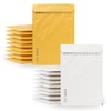 m-office Bubble Envelopes Kraft White Bubble Envelopes Mailers for Parcels