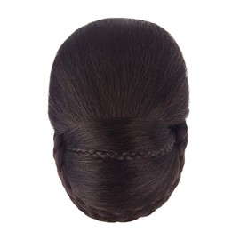 Remeehi Kimono Chignon Cap, Bun Wig, Kimono Chignon, Kimono Wig, Hair Extension, Wig, Hair Bun, Hair Ornament, Wig, Kimono, Summer Festival, Fireworks, Wedding, Yukata, Dark Brown, M