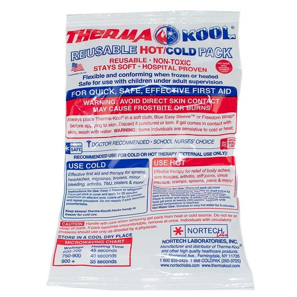 Therma-Kool - 263552 Hot & Cold Compress, Shoulder/Knee 6" x 9"