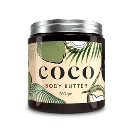 Mil Flores - Body Butter Coco 200 g | Hidrata y Nutre la Piel | Con extracto natural de coco y aloe vera.