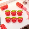 Rizadores de Pelo Fresa 6 Piezas Cómodas al Dormir con